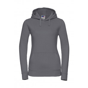 Russell Ladies' Authentic Hooded Sweat - Convoy Grey - XS