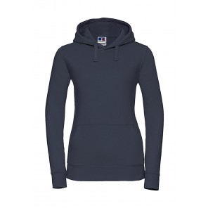 Russell Ladies' Authentic Hooded Sweat - French Navy - M