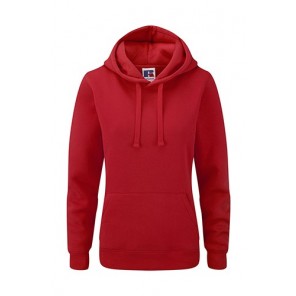 Russell Ladies' Authentic Hooded Sweat - Classic Red - XS