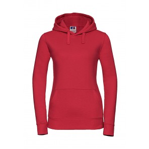Russell Ladies' Authentic Hooded Sweat - Classic Red - M