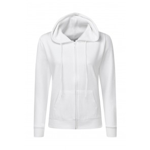 SG Originals Hooded Full Zip Women - White - 2XL
