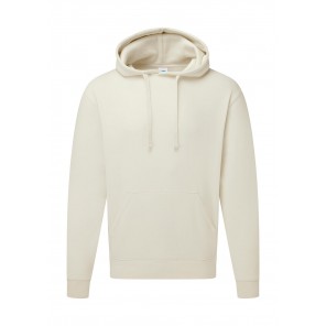 Russell Men's Authentic Hooded Sweat - Natural - XS
