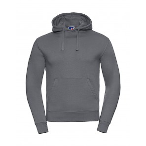 Russell Men's Authentic Hooded Sweat - Convoy Grey - M