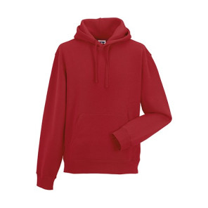 Russell Men's Authentic Hooded Sweat - Classic Red - 2XL