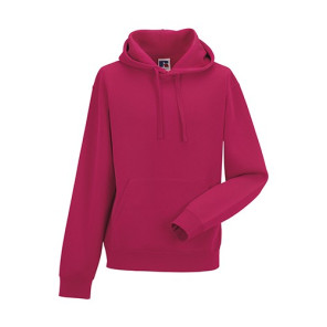 Russell Men's Authentic Hooded Sweat - Fuchsia - L