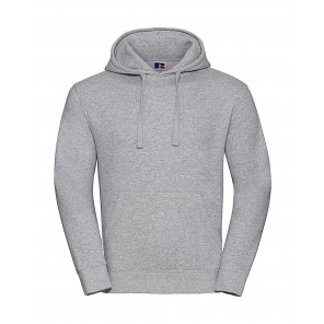 Russell Men's Authentic Hooded Sweat - Light Oxford - XS
