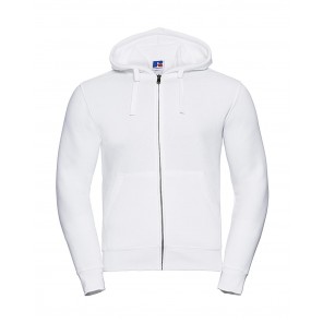 Russell Men's Authentic Zipped Hood - White - XS