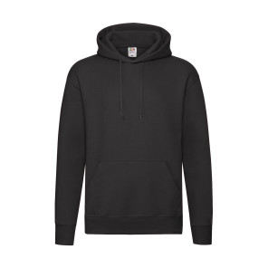 Fruit of the Loom Premium Hooded Sweat - Black - 4XL