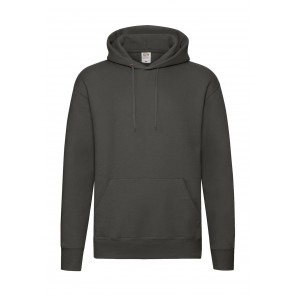 Fruit of the Loom Premium Hooded Sweat - Charcoal - XL