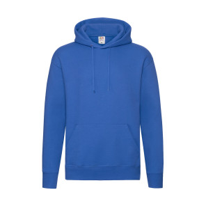 Fruit of the Loom Premium Hooded Sweat - Blue - M