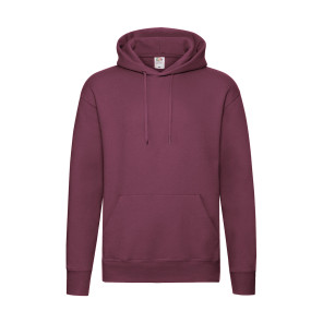 Fruit of the Loom Premium Hooded Sweat - Red - S