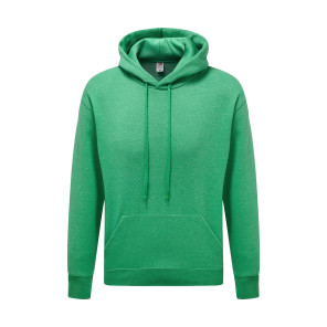 Fruit of the Loom Premium Hooded Sweat - Green - S