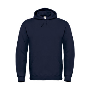 B&C ID.003 Cotton Rich Hooded Sweatshirt - Navy Blue - 3XL