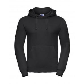 Russell Hooded Sweatshirt - Black - S