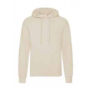 Fruit of the Loom Classic Hooded Sweat - Natural - M