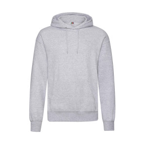 Fruit of the Loom Classic Hooded Sweat - Dark Grey - S