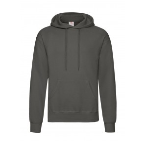 Fruit of the Loom Classic Hooded Sweat - Light Graphite - M
