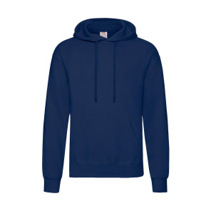 Fruit of the Loom Classic Hooded Sweat - Navy Blue - XL