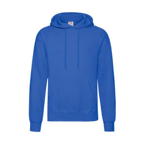 Fruit of the Loom Classic Hooded Sweat - Blue - S