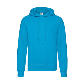 Fruit of the Loom Classic Hooded Sweat - Blue - M