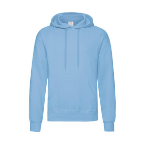 Fruit of the Loom Classic Hooded Sweat - Blue - M