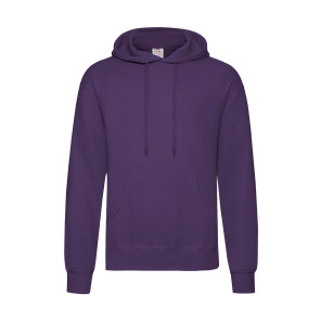 Fruit of the Loom Classic Hooded Sweat - Purple - M
