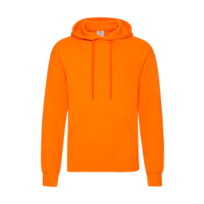 Fruit of the Loom Classic Hooded Sweat - Orange - M