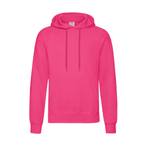 Fruit of the Loom Classic Hooded Sweat - Pink - 2XL