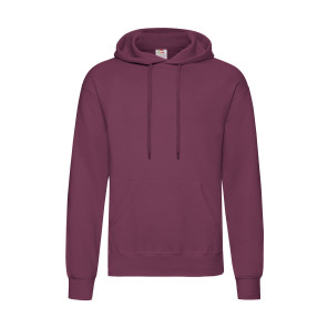 Fruit of the Loom Classic Hooded Sweat - Red - 3XL