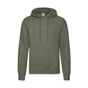 Fruit of the Loom Classic Hooded Sweat - Green - 3XL