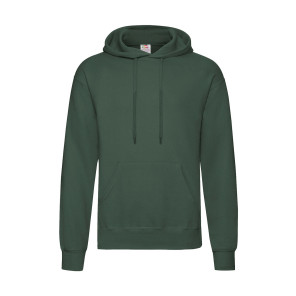 Fruit of the Loom Classic Hooded Sweat - Green - L