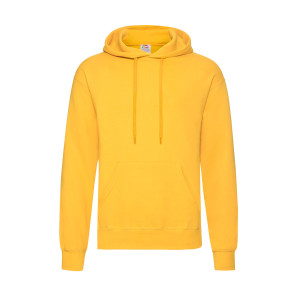 Fruit of the Loom Classic Hooded Sweat - Yellow - M