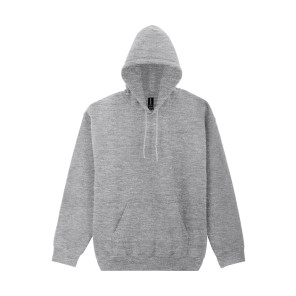 Gildan DryBlend Adult Hooded Sweat - Grey - S