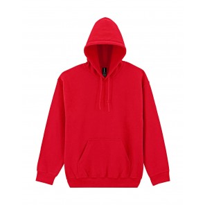 Gildan DryBlend Adult Hooded Sweat - Red - M
