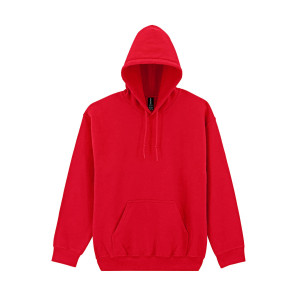 Gildan DryBlend Adult Hooded Sweat - Red - XL