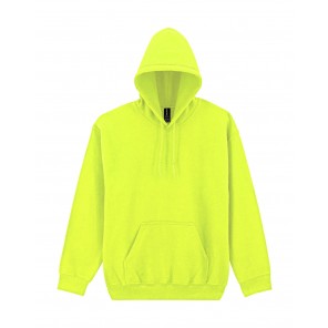 Gildan DryBlend Adult Hooded Sweat - Safety Green - M