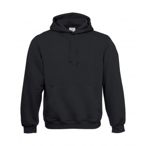 B&C Hooded Sweatshirt - Black - 2XS