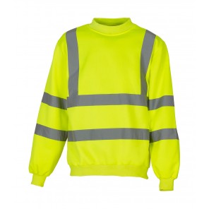 Yoko Fluo Sweatshirt - Yellow - 2XL