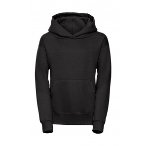 Russell Kids' Hooded Sweat - Black - 2XL(152/11-12)