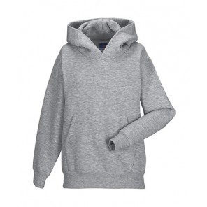 Russell Kids Hooded Sweat Light Oxford - Größe L