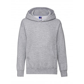 Russell Kids' Hooded Sweat - Light Oxford - S(104/3-4)