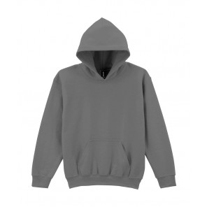 Gildan Heavy Blend Youth Hooded Sweat - Charcoal - XS(104/110)