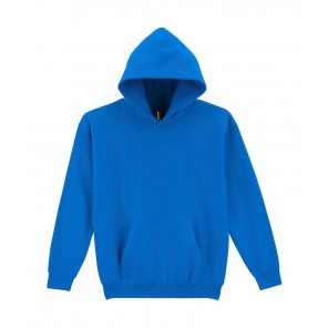 Gildan Heavy Blend Youth Hooded Sweat - Royal - XS(104/110)