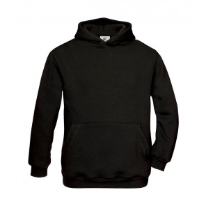 B&C Hooded/kids Sweat - Black - 12/14(152/164)