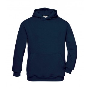 B&C Hooded/kids Sweat - Navy - 9/11(134/146)