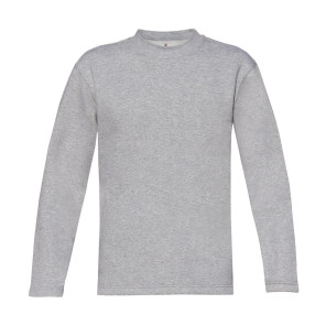 B&C Open Hem Sweatshirt - Dark Grey - S