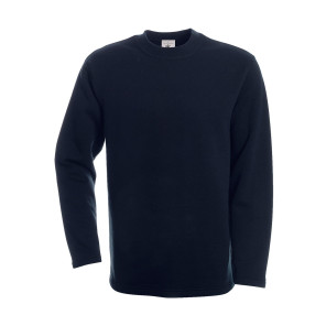 B&C Open Hem Sweatshirt - Navy Blue - M