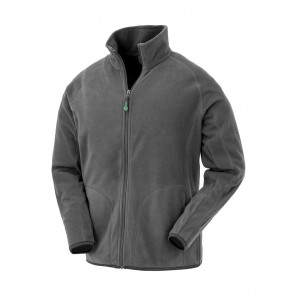 Result Genuine Recycled Recycled Microfleece Jacket - Grey - 4XL