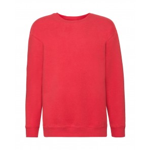 Fruit of the Loom Kids' Premium Set-In Sweat - Red - 128(7-8)
