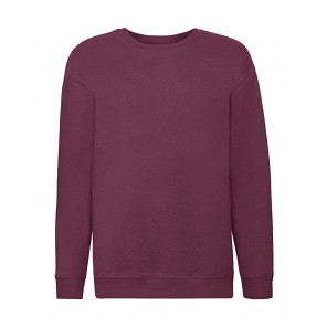 Fruit of the Loom Kids' Premium Set-In Sweat - Burgundy - 104(3-4)